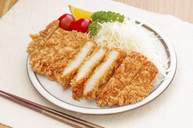 とんかつ ばんぶーのロースカツ定食